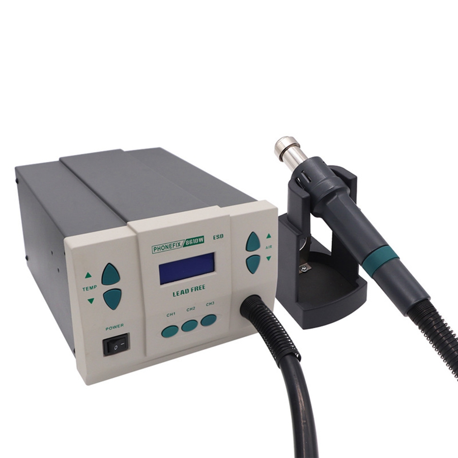 Portable 861DW Digital Display - огляд і ціна Hot Air Rework Station 861Dw