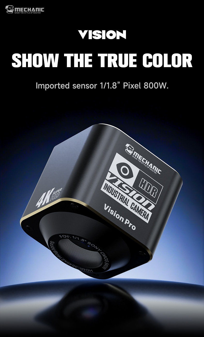 Mechanic Vision Pro IMX678 Son - огляд і ціна 4K Microscope Camera Sony Sensor