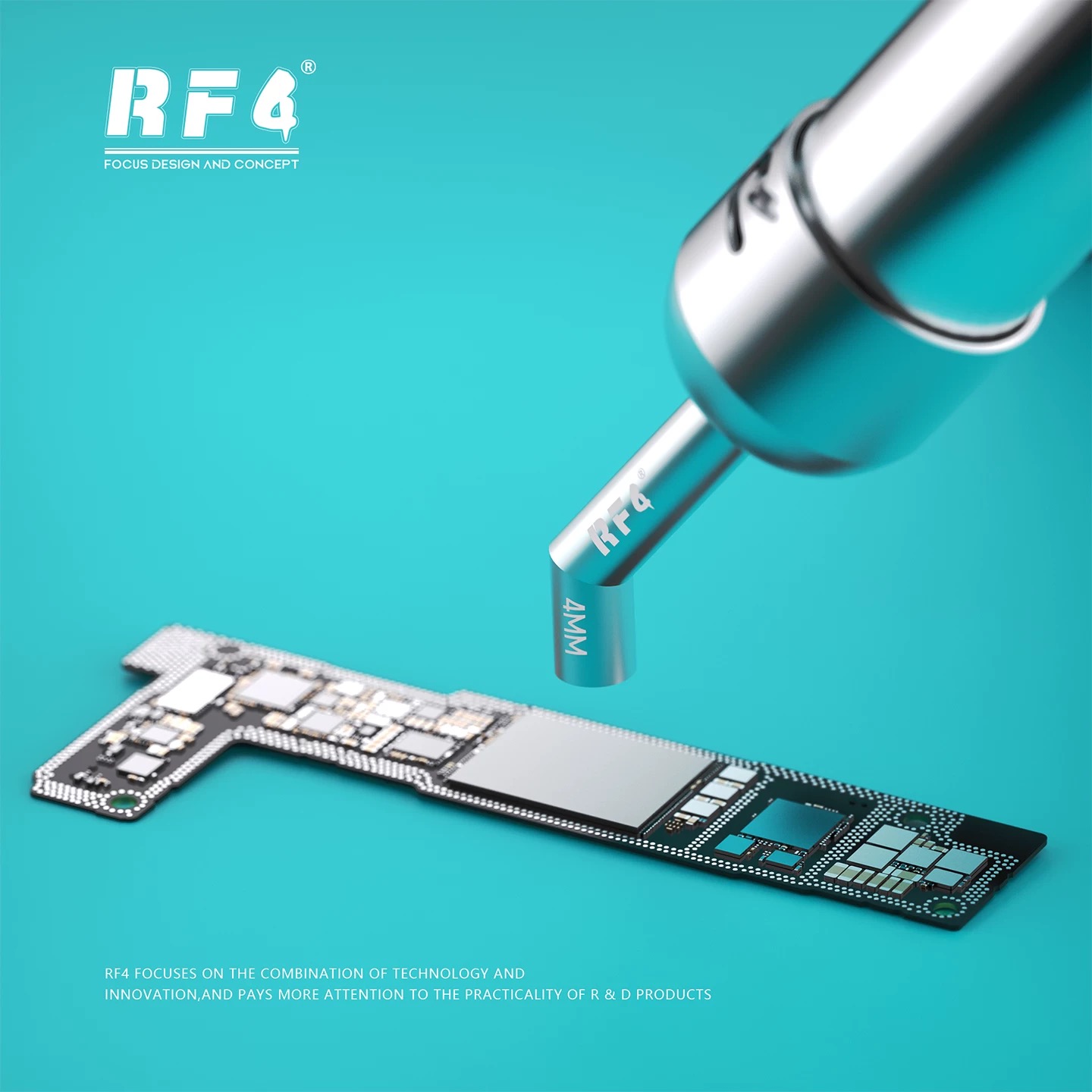 RF4 RF-R6A/B 6 in 1 Diagonal A - огляд і ціна Hot Air Rework Station 861Dw