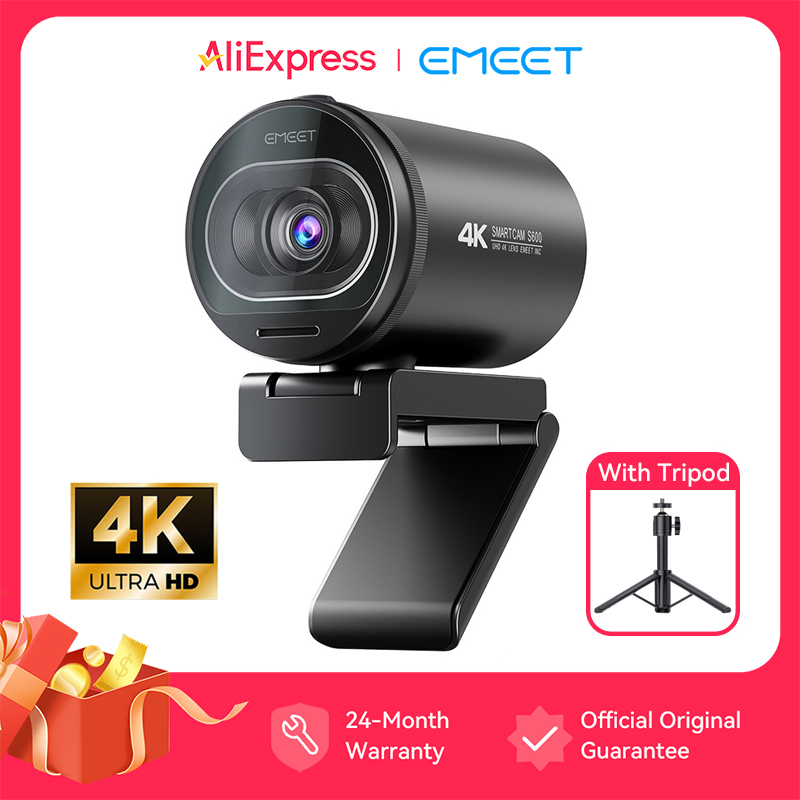 4K Webcam EMEET S600 SmartCam  - огляд і ціна 4K Microscope Camera Sony Sensor